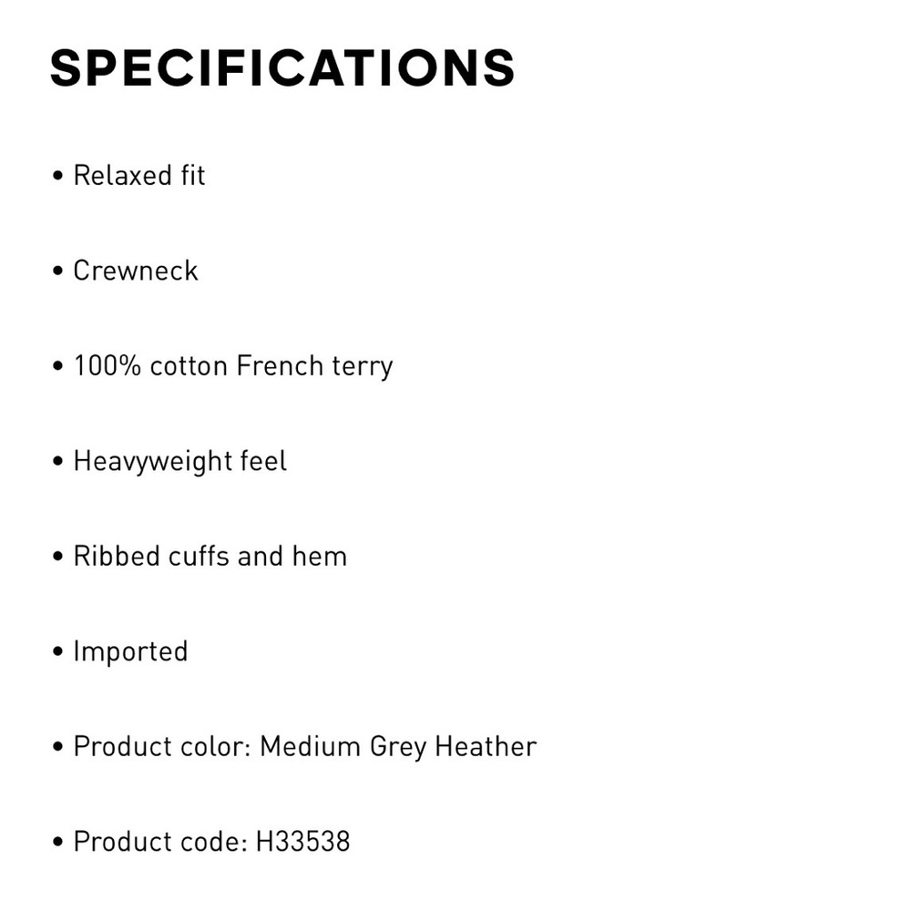 Adidas Adicolor Classics Oversized Sweatshirt, M - image 6